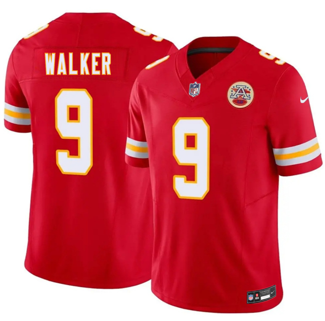 Youth Kansas City Chiefs #9 Kenneth Walker III Red 2026 F.U.S.E. Vapor Untouchable Limited Stitched Football Jersey